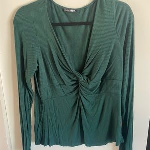 Fashion Nova knot front top